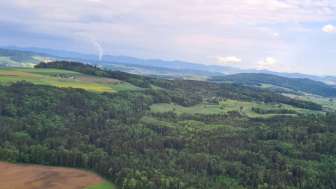 Landschaft von oben