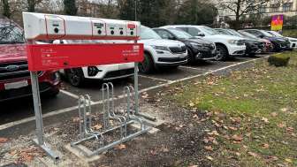 E-Bike-Ladestation Schützenparkplatz