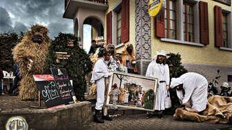 Hallwil_Bärzeli_vor dem Restaurant