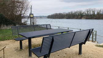 Rastplatz unter Anker