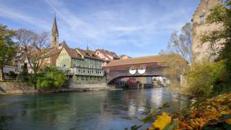 Holzbrücke