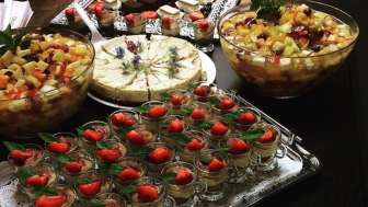 Zaraz Catering, Dessertauswahl
