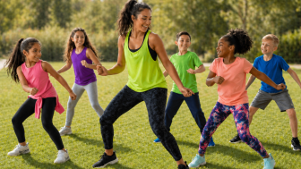 Kinder-Zumba-Kurs in der Therme Zurzach