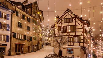 Die Weihnachtslichter © Stadt Baden
