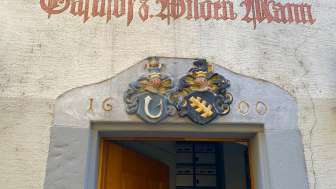 Detailfoto Haus zum Wilden Mann