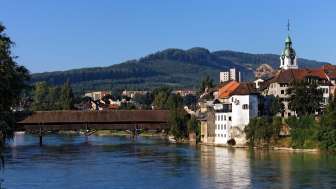 Altstadt und Holzbrücke