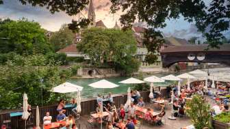 Triebguet an der Limmatpromenade