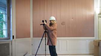Recherchearbeit von BiglerWeibel im Museum Langmatt, November 2024