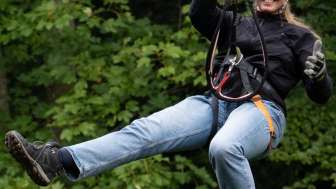 Waldseilpark Parcour Action