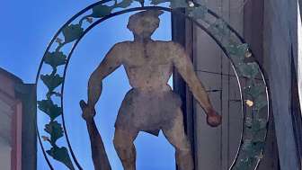 Schild Haus zum WIlden Mann