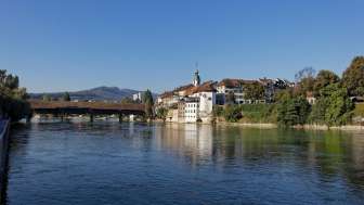Blick auf die Altstadt von Olten
