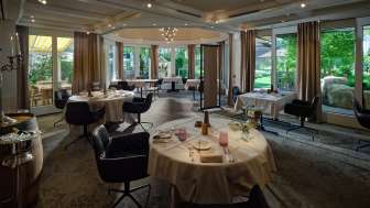 Zeitgeist Restaurantbereich Haupthaus Landhotel Hirschen Erlinsbach 