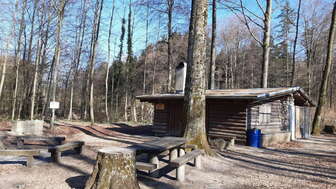 Picknickplatz Fröschenteich Waldhütte