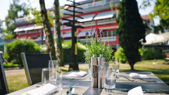 Garten im RESTAURANT EDEN