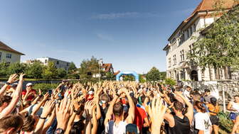 Aare Lauf – Start in Brügg