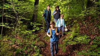 Familienwanderung im Teufelskeller