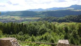 Aussicht Ruine Alt-Thierstein