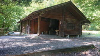 Waldhaus von vorne