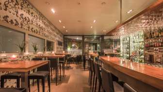 Weinbar Innenansicht
