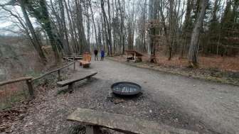 Feuerstelle am Freiämterweg nach Gnadenthal