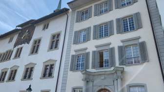 Rathaus von hinten