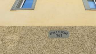 Detailfoto Haus zum Mühlengrund