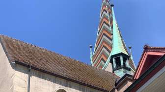 Dach Sebastianskapelle und Kirche