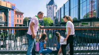 Foxtrail mit Stadtturm