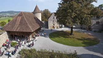 Schlosshof Schloss Hallwyl