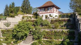 Abthaus mit Garten
