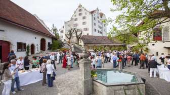 Schlosshof Schloss Wildegg