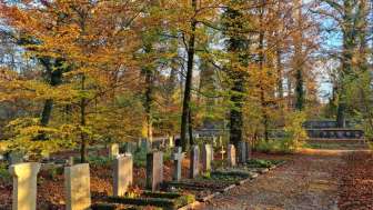 Waldfriedhof Rheinfelden im Herbst © Fricktaler Museum