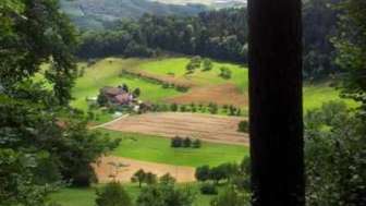 Aussicht vom Waldhaus Gipf-Oberfrick