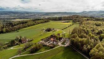 Waldgasthaus Baldegg, Panoramablick