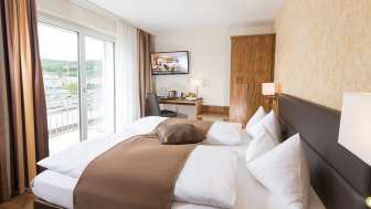 Doppelzimmer oder Zweibettzimmer