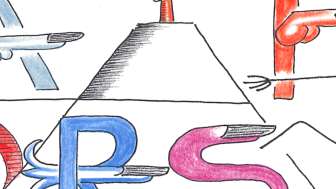 02 Buchstaben weisen Weg_Illustration: © Roger Kaysel