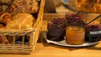 Frühstücksbuffet Bäckerei Maier