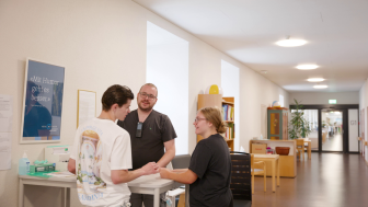 Teambesprechung in der der pflegimuri