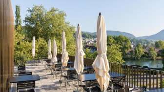 Restaurant Zollhuus mit Terrasse