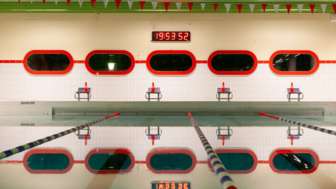 Schwimmerbecken, Hallenbad Telli