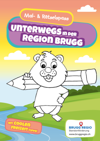 Mal- und Rätselheft Region Brugg